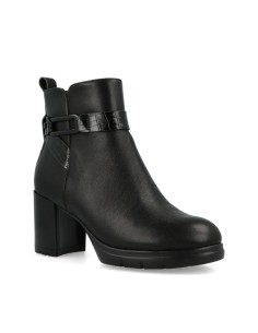 Impronte Fenice Buckle Leath bottines en cuir talon 7 cm 2